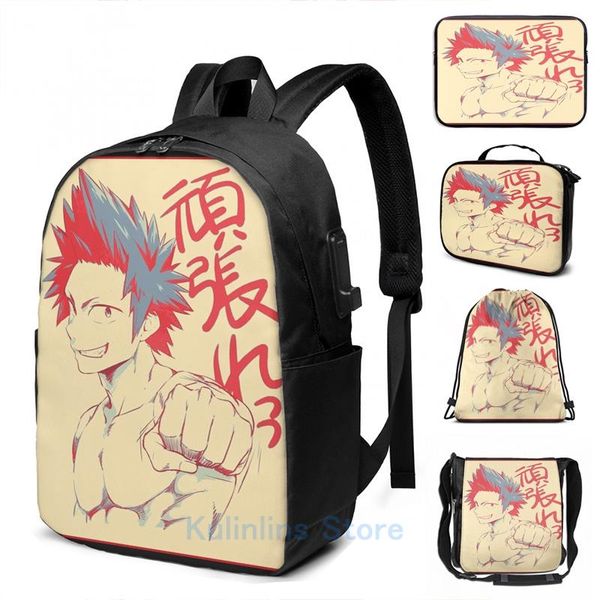 backpack funny graphic print kirishima eijiro usb charge men school bags women bag travel laptop
backpack funny graphic print kirishima eijiro usb charge men school bags women bag travel laptop