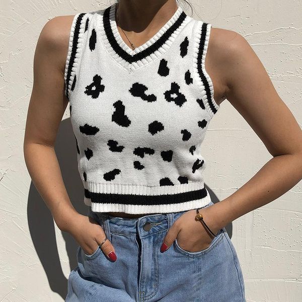 women's tanks & camis women animal cow print cute y2k tank sweater vest v neck white sleeveless jumper ladies preppy style knit pullove
women's tanks & camis women animal cow print cute y2k tank sweater vest v neck white sleeveless jumper ladies preppy style knit pullove