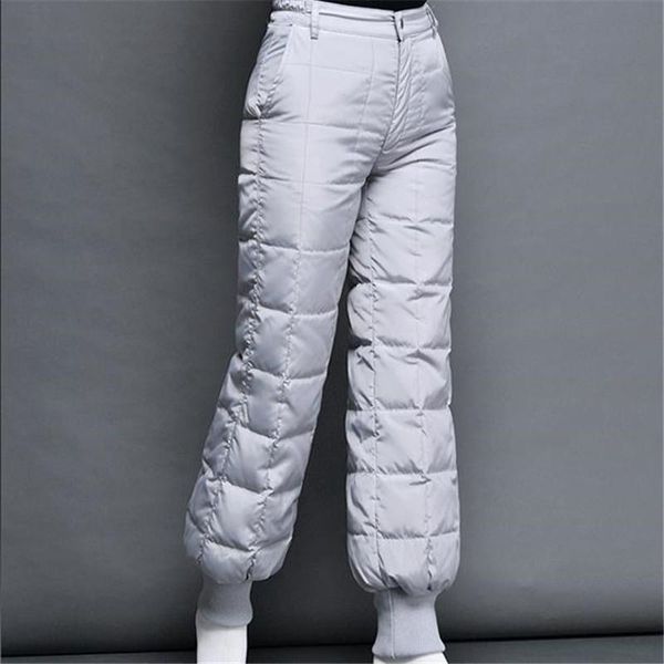 women's pants & capris plus size women winter loose trausers high waist wide down trousers thicken warm pantalones, Black;white
women's pants & capris plus size women winter loose trausers high waist wide down trousers thicken warm pantalones, Black;white