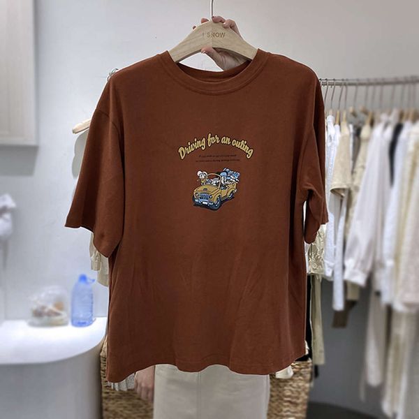 women's t-shirt short summer wear 2021 korean fashion age reducing cartoon letter printing loose half sleeve upper garment 8wni, White
women's t-shirt short summer wear 2021 korean fashion age reducing cartoon letter printing loose half sleeve upper garment 8wni, White