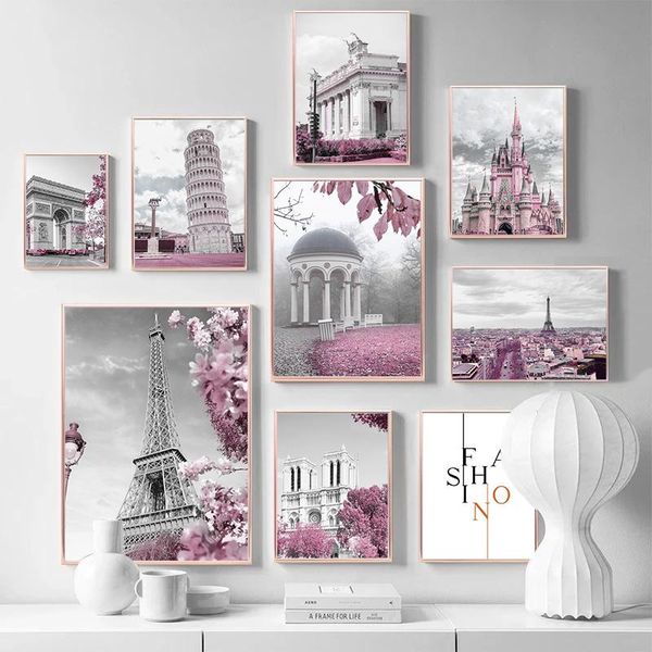 paintings pink paris wall art flower france city building poster print castle canvas painting nordic pictures for living room decor
paintings pink paris wall art flower france city building poster print castle canvas painting nordic pictures for living room decor