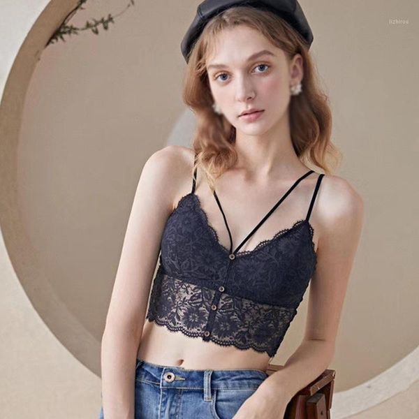 women camisoles spring summer hollow lace hanging neck thin shoulder strap short style camisole vest & tanks, Black;white
women camisoles spring summer hollow lace hanging neck thin shoulder strap short style camisole vest & tanks, Black;white