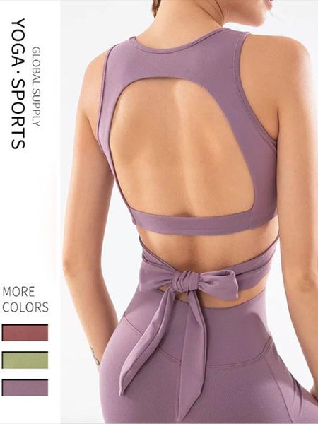 bra shirt women sports yoga workout vest bow backless high waist gym clothing womens activewear running jerseys, Black;blue
bra shirt women sports yoga workout vest bow backless high waist gym clothing womens activewear running jerseys, Black;blue