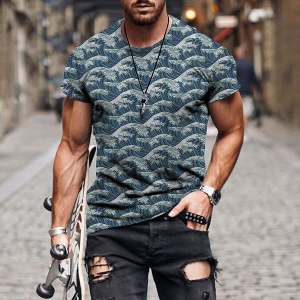 men's t-shirts summer style youthful personality colorful cool pattern 3d printing short-sleeved loose fashion large size t-shirt, White;black
men's t-shirts summer style youthful personality colorful cool pattern 3d printing short-sleeved loose fashion large size t-shirt, White;black
