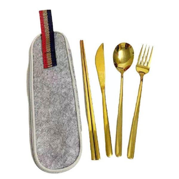dinnerware sets 7pcs gold set travel camping cutlery spoon straw with brush knife cleaning bag fork portable steel g3s5
dinnerware sets 7pcs gold set travel camping cutlery spoon straw with brush knife cleaning bag fork portable steel g3s5