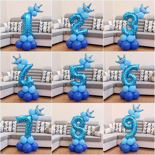 party decoration 1set foil number balloon latex air ballons with crown kids happy birthday decorations ballon boy girl 1st 2 3 4 5 6 7 8 9
party decoration 1set foil number balloon latex air ballons with crown kids happy birthday decorations ballon boy girl 1st 2 3 4 5 6 7 8 9