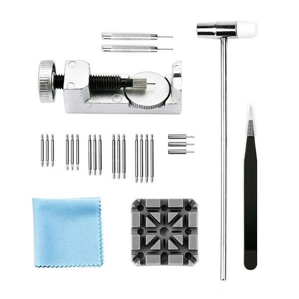 repair tools & kits 26pcs professional watch tool set band link pin remover strap bracelet chain adjuster kit for repairing tools#20
repair tools & kits 26pcs professional watch tool set band link pin remover strap bracelet chain adjuster kit for repairing tools#20