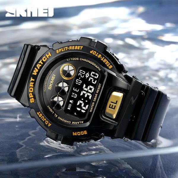 wristwatches skmei sport digital men's watches fashion waterproof shockproof juvenile alarm clock electronic wristwatch relojio masculi, Slivery;brown
wristwatches skmei sport digital men's watches fashion waterproof shockproof juvenile alarm clock electronic wristwatch relojio masculi, Slivery;brown