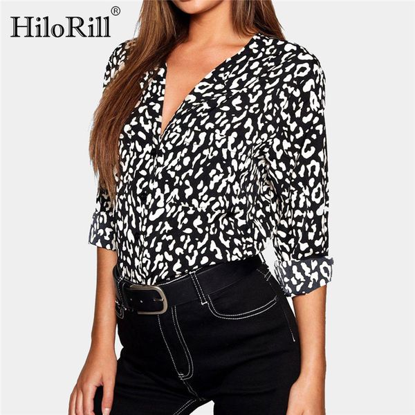 blouse women casual leopard print long sleeve v-neck office ladies elegant blusas mujer de moda 210508, White
blouse women casual leopard print long sleeve v-neck office ladies elegant blusas mujer de moda 210508, White