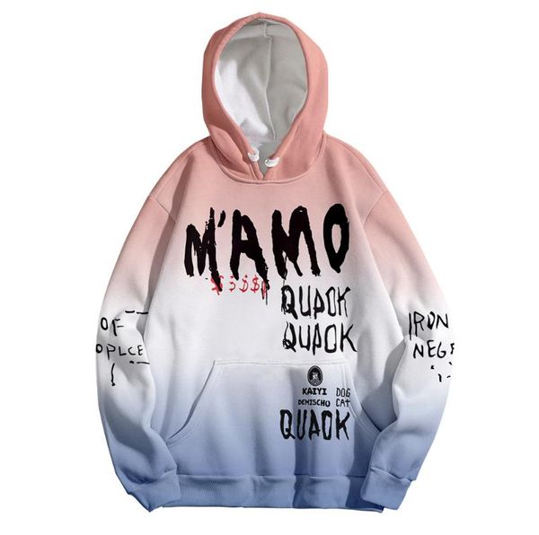 men's hoodies & sweatshirts 2021 autumn and winter gradient color fashion hoodie 3d printing graffiti pattern couple pullover casual sp, Black
men's hoodies & sweatshirts 2021 autumn and winter gradient color fashion hoodie 3d printing graffiti pattern couple pullover casual sp, Black