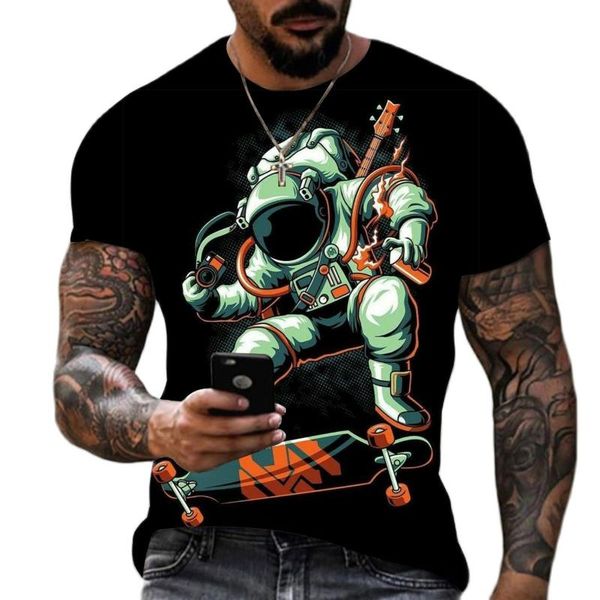 men's t-shirts 3d space astronaut t-shirt summer breathable fashion funny round neck universe pattern short sleeve, White;black
men's t-shirts 3d space astronaut t-shirt summer breathable fashion funny round neck universe pattern short sleeve, White;black
