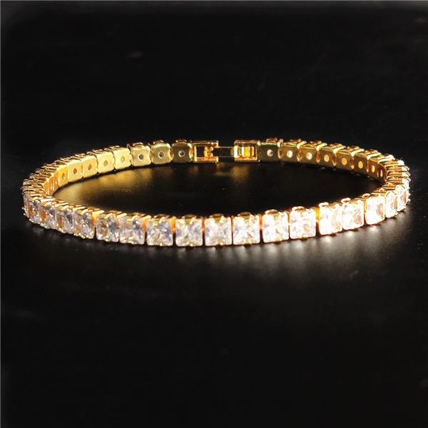 round cut cubic zircon tennis chain bracelet full crystal diamond hip hip bracelet, Black
round cut cubic zircon tennis chain bracelet full crystal diamond hip hip bracelet, Black