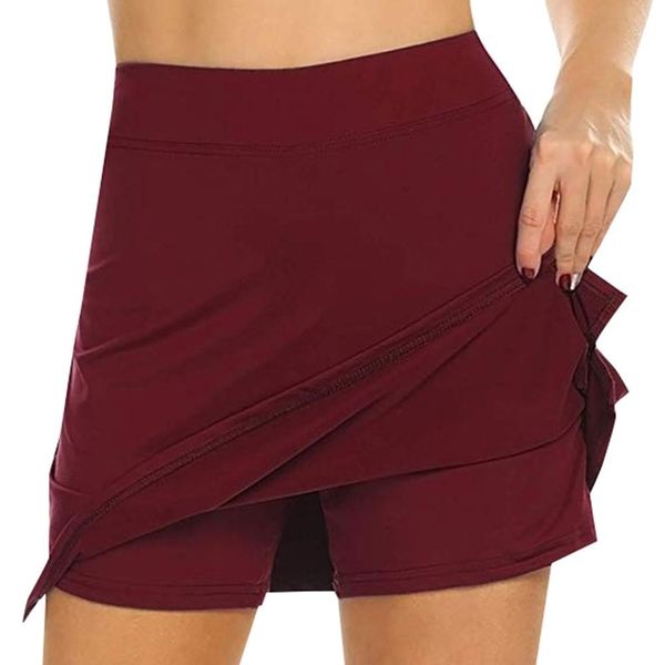 women skirt sporty double layer pocket elastic tennis golf shorts mini pencil skirt sports tennis golf shorts mini pencil skirt clothing, White;black
women skirt sporty double layer pocket elastic tennis golf shorts mini pencil skirt sports tennis golf shorts mini pencil skirt clothing, White;black