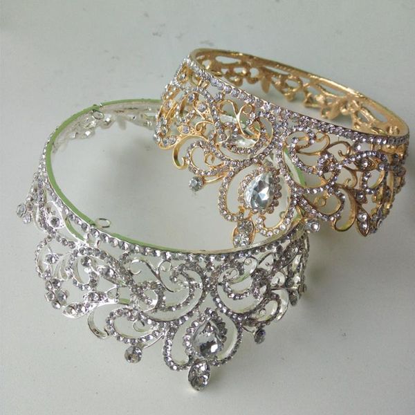 Hair Clips & Barrettes Water Drop Rhinestone Crystal Queen Crown Wedding Full Circle Pageant Tiara Bride Princess Bridal Jewelry, Golden;silver
Hair Clips & Barrettes Water Drop Rhinestone Crystal Queen Crown Wedding Full Circle Pageant Tiara Bride Princess Bridal Jewelry, Golden;silver