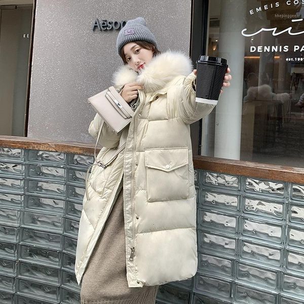 Women's & Women Long Fur Parka Casual Thicken Warm Loose Parkas Coat Female Hooded Padded Cotton Down Jackets Coat1 6653, Black
Women's & Women Long Fur Parka Casual Thicken Warm Loose Parkas Coat Female Hooded Padded Cotton Down Jackets Coat1 6653, Black