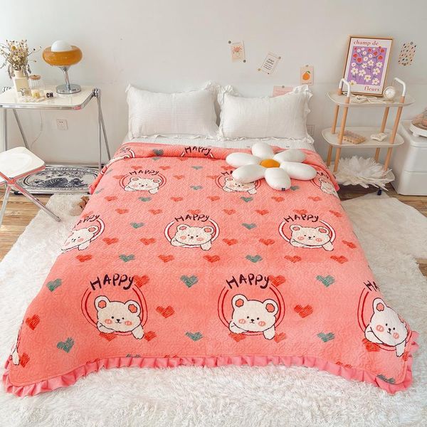 blankets autumn and winter cartoon pattern milk velvet bed cover warm blanket 200x230cm
blankets autumn and winter cartoon pattern milk velvet bed cover warm blanket 200x230cm
