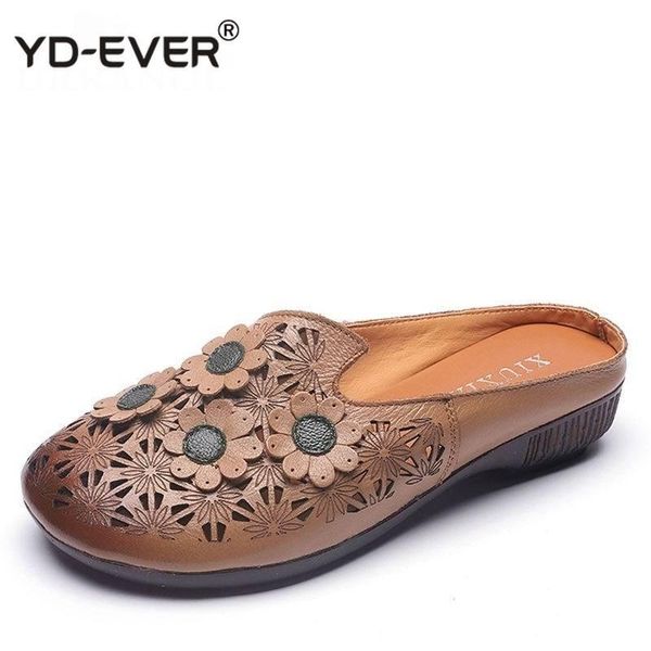 slippers women summer slip on shoes vintage genuine leather hollow outside flat slides big size 41, Black
slippers women summer slip on shoes vintage genuine leather hollow outside flat slides big size 41, Black