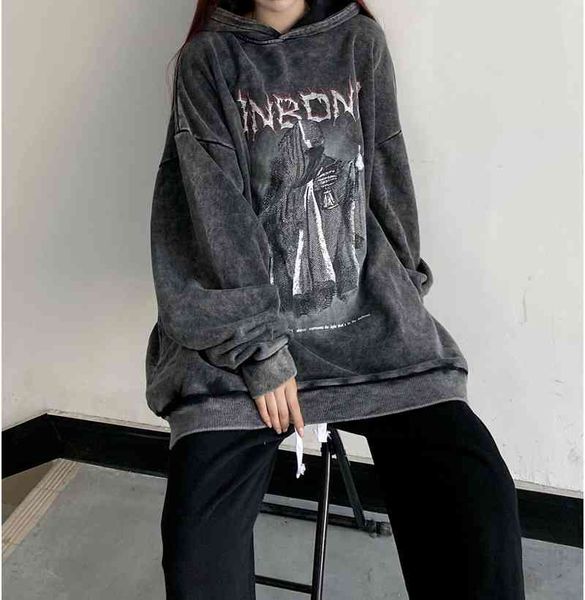 women's hoodies & sweatshirts nova goth inverno hoodie feminino rua retro diabo escuro impressão plus size com capuz cixp, Black
women's hoodies & sweatshirts nova goth inverno hoodie feminino rua retro diabo escuro impressão plus size com capuz cixp, Black