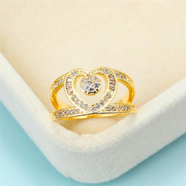wedding rings vintage female white crystal stone ring dainty zircon gold big for women charm hollow heart engagement, Slivery;golden
wedding rings vintage female white crystal stone ring dainty zircon gold big for women charm hollow heart engagement, Slivery;golden