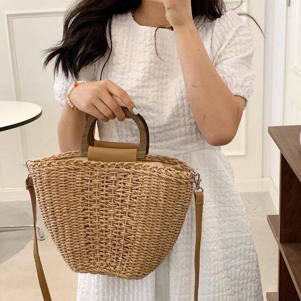 evening bags summer beach straw rattan shoulder bucket crossbody with short wooden handle 2021 ladies handbags and purses
evening bags summer beach straw rattan shoulder bucket crossbody with short wooden handle 2021 ladies handbags and purses