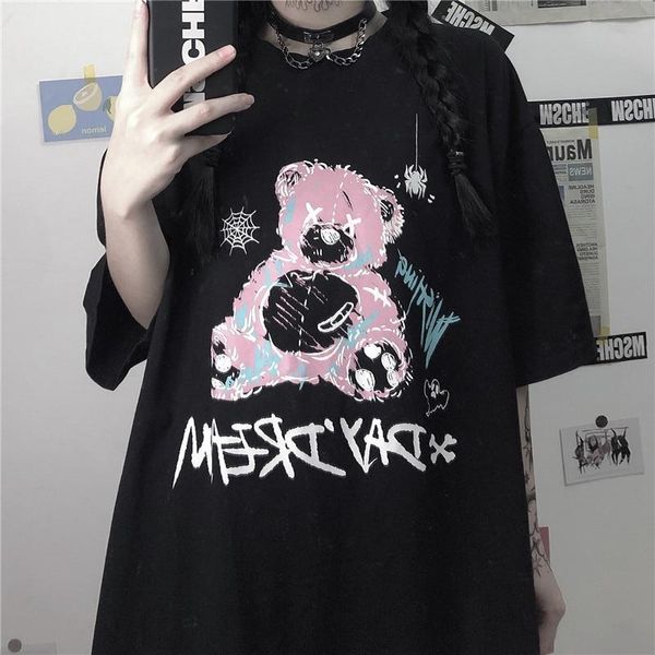 printing casual harajuk goth female's tshirts kawaii short sleeve anime t shirt hiphop summer women streetwear women's t-shirt, White
printing casual harajuk goth female's tshirts kawaii short sleeve anime t shirt hiphop summer women streetwear women's t-shirt, White