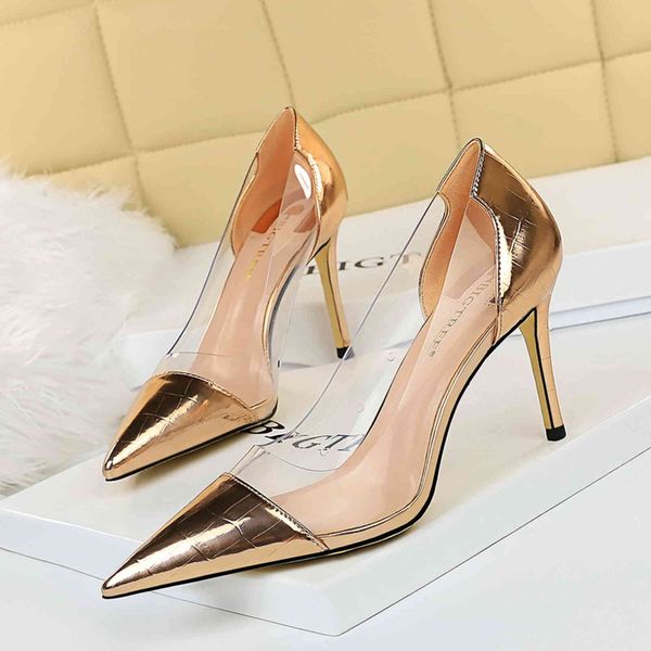 dress shoes women 8.5cm high heels wedding bridal tacons pointed toe golden black pumps lady scarpins stripper transparent wag2
dress shoes women 8.5cm high heels wedding bridal tacons pointed toe golden black pumps lady scarpins stripper transparent wag2