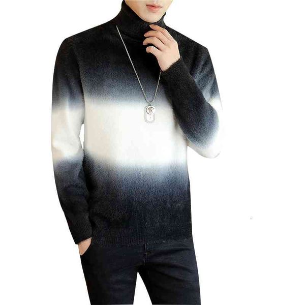men's sweaters turtleneck men fashion tide mens pullovers autumn winter warm knitted male tie dyeing menturtleneck bfp0, White;black
men's sweaters turtleneck men fashion tide mens pullovers autumn winter warm knitted male tie dyeing menturtleneck bfp0, White;black