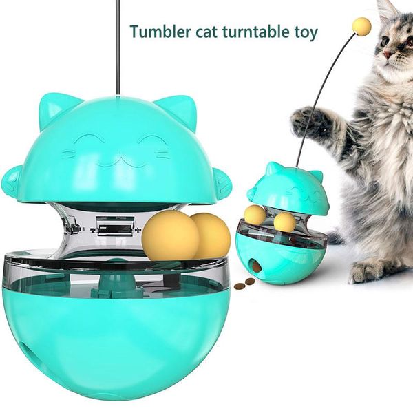 cat toys toy interactive leaking food ball tumbler with stick pet kitten distribution training supplies
cat toys toy interactive leaking food ball tumbler with stick pet kitten distribution training supplies