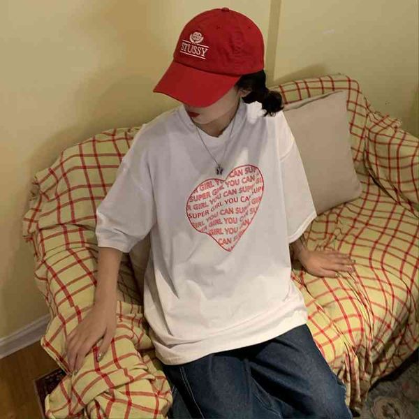 polos ytx355 loose mid-length love letters hip-hop bf short-sleeve t-shirt, White
polos ytx355 loose mid-length love letters hip-hop bf short-sleeve t-shirt, White