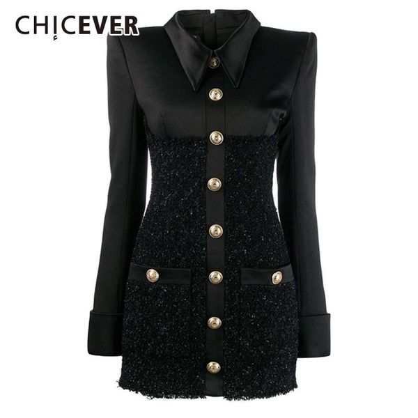 casual dresses chicever patchwork korean dress women lapel collar long sleeve high waist pocket plus size mini female 2021 clothes, Black;gray
casual dresses chicever patchwork korean dress women lapel collar long sleeve high waist pocket plus size mini female 2021 clothes, Black;gray