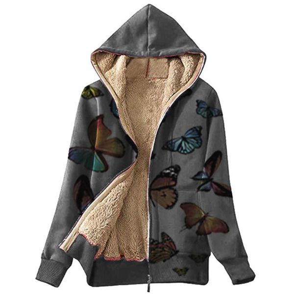 women's jackets women fleece lined hooded coat jacket ladies long sleeve cardigan outwear winter plush sweater printed, Black;brown
women's jackets women fleece lined hooded coat jacket ladies long sleeve cardigan outwear winter plush sweater printed, Black;brown
