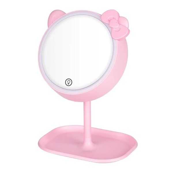 compact mirrors cat makeup mirror with led standing screen vanity adjustable light for office cosmetics 
compact mirrors cat makeup mirror with led standing screen vanity adjustable light for office cosmetics