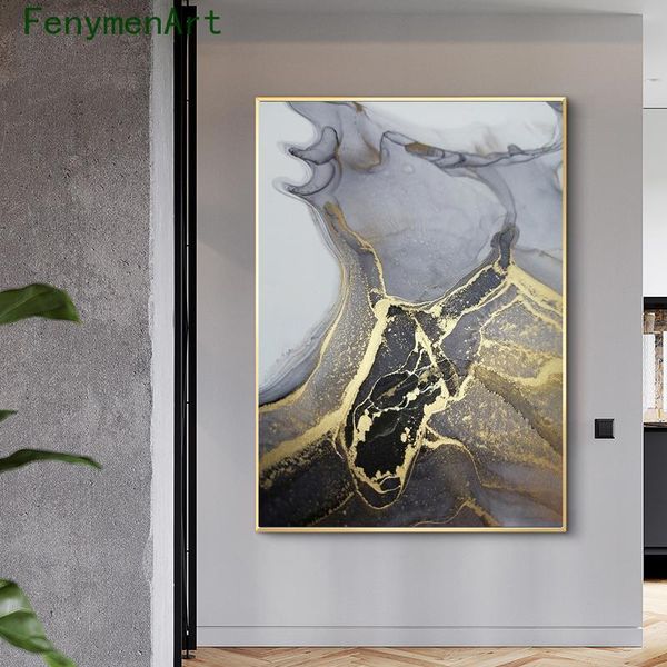 paintings golden gray marble texture canvas painting nordic abstract poster print modern wall art picture living room home decoration 
paintings golden gray marble texture canvas painting nordic abstract poster print modern wall art picture living room home decoration