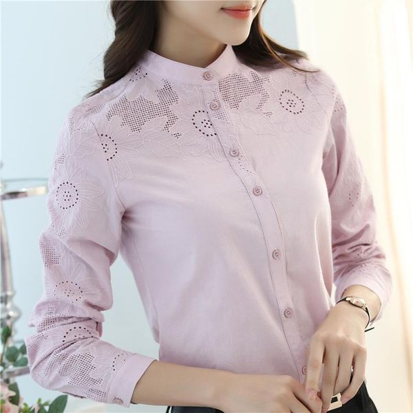 women's blouses & shirts chiffon blouse fashion women vintage ladies long sleeve white embroidery female clothing a121
women's blouses & shirts chiffon blouse fashion women vintage ladies long sleeve white embroidery female clothing a121