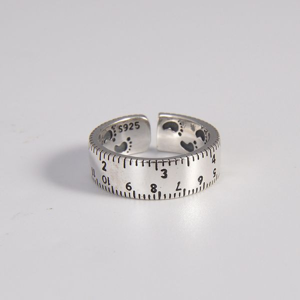 s925 silver scale women's opening jewelry hand tail design fashion index finger ring, Black
s925 silver scale women's opening jewelry hand tail design fashion index finger ring, Black
