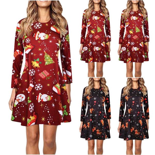 casual dresses women's autumn christmas shirt dress long loose women female a line party vestidos, Black;gray
casual dresses women's autumn christmas shirt dress long loose women female a line party vestidos, Black;gray