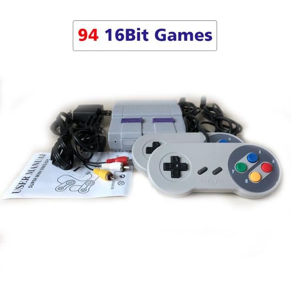 bit mini tv game console support av retro video built-in 94 16bit games handheld gaming player ntsc portable players
bit mini tv game console support av retro video built-in 94 16bit games handheld gaming player ntsc portable players