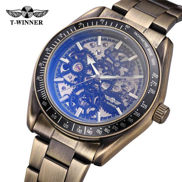 mannen mechanische winnaar horloge automatische militaire sport mannelijke klok merk luxe stalen skelet waterdicht man 018, Slivery;brown
mannen mechanische winnaar horloge automatische militaire sport mannelijke klok merk luxe stalen skelet waterdicht man 018, Slivery;brown