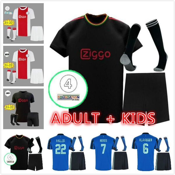men kids kit soccer jersey 2021 2022 tadic jerseys klaassen álvarez amsterdam camiseta fútbol neres 21 22 youth child tagliafico maillot, Black;yellow
men kids kit soccer jersey 2021 2022 tadic jerseys klaassen álvarez amsterdam camiseta fútbol neres 21 22 youth child tagliafico maillot, Black;yellow