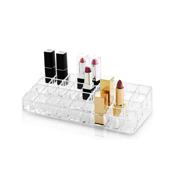 bathroom storage & organization acrylic lip gloss holder 36 slots lipstick box display stand sundry cosmetic makeup organizer case
bathroom storage & organization acrylic lip gloss holder 36 slots lipstick box display stand sundry cosmetic makeup organizer case