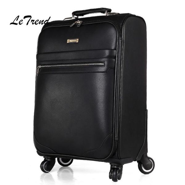 suitcases letrend spinner rolling luggage business trolley men wheels pu leather trunk 16 inch cabin travel bag
suitcases letrend spinner rolling luggage business trolley men wheels pu leather trunk 16 inch cabin travel bag