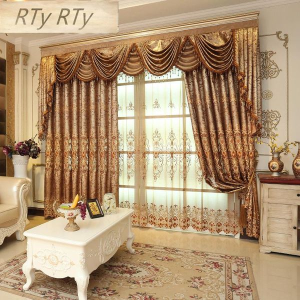 curtain & drapes luxury european embroidered curtains for living room coffee bedroom voile tulle kitchen
curtain & drapes luxury european embroidered curtains for living room coffee bedroom voile tulle kitchen