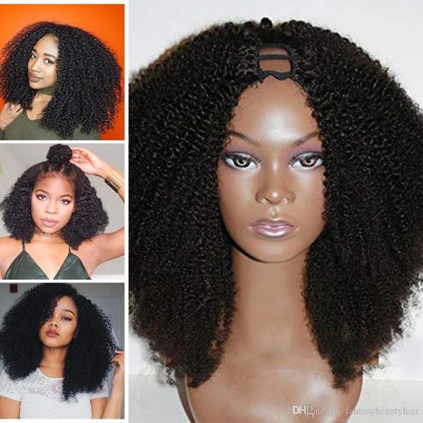 lace wigs middle open 100% human hair afro kinky curly u part for women unprocessed peruvian curl wig remy 250 density, Black;brown
lace wigs middle open 100% human hair afro kinky curly u part for women unprocessed peruvian curl wig remy 250 density, Black;brown