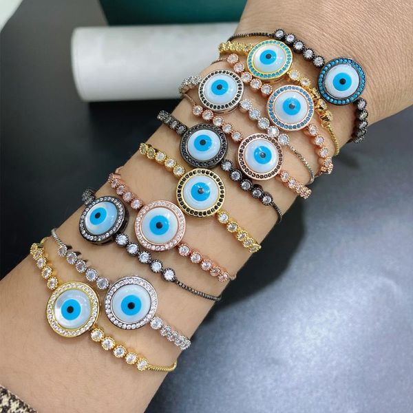 charm bracelets mop shell micro pave cubic zircon adjustable bracelet mother of pearl turkey evil eye jewelry for women, Golden;silver
charm bracelets mop shell micro pave cubic zircon adjustable bracelet mother of pearl turkey evil eye jewelry for women, Golden;silver