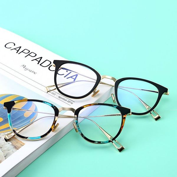 nuove donne di modo occhiali cornice uomini vintage frame rotonda lenti chiare prescription fashion sunglasses frames, Black
nuove donne di modo occhiali cornice uomini vintage frame rotonda lenti chiare prescription fashion sunglasses frames, Black