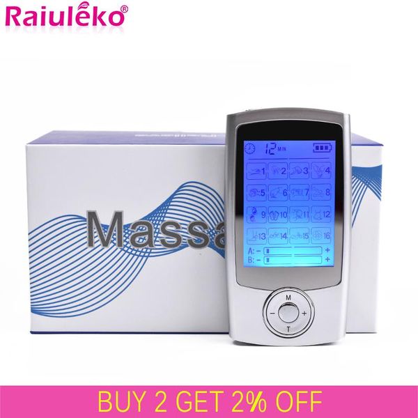 electric massagers 16 modes physiotherapy machine muscle massager pulse acupuncture stimulator dual channel output tens body
electric massagers 16 modes physiotherapy machine muscle massager pulse acupuncture stimulator dual channel output tens body