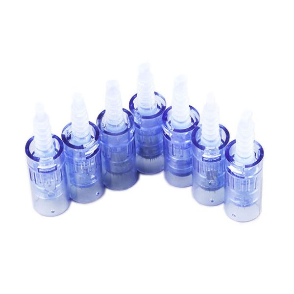 10pcs dr. pen a6 needle cartridge bayonet for derma pen dr pen a6 a1 nano / 9 /12/24/ 36/ 42 pin cartridge tattoo