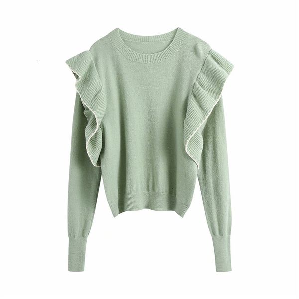 women's knits & tees women casual autumn za green knitted pullover female fashion side cascade ruffles sweaters ladies elasti, White
women's knits & tees women casual autumn za green knitted pullover female fashion side cascade ruffles sweaters ladies elasti, White