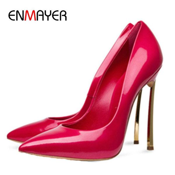 dress shoes enmayer patent leather women high heels basic pointed toe pumps fashion shallow super thin, Black
dress shoes enmayer patent leather women high heels basic pointed toe pumps fashion shallow super thin, Black