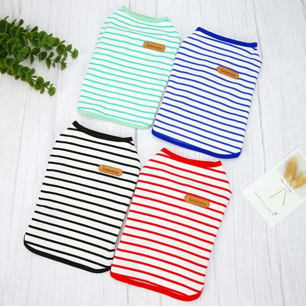 cat costumes summer vest pet clothing clothes jacket for small dog printed stripe costume birthday t-shirt puppy
cat costumes summer vest pet clothing clothes jacket for small dog printed stripe costume birthday t-shirt puppy